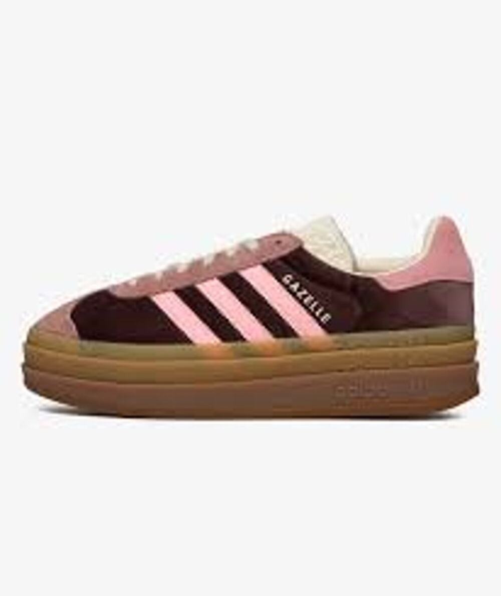 Adidas Gazelle Bold Sneakers in Velvet